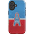 NFL Houston Oilers Vintage iPhone 16 Plus Impact Case